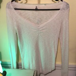 PacSun white long sleeve